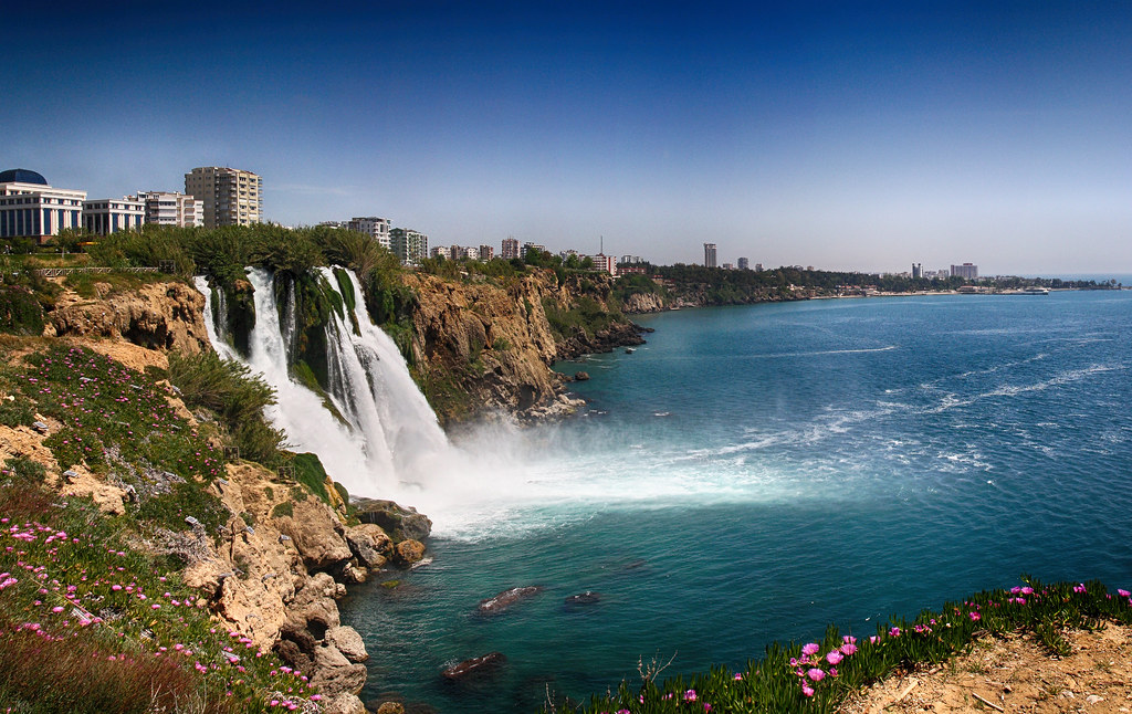 Duden Falls in Antalya is an incredible scene