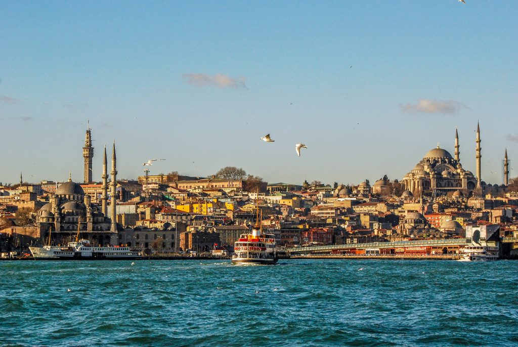 Eminonu in Istanbul, Turkey