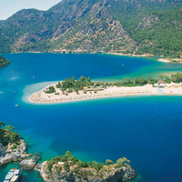 the oludeniz with its stunning blue water