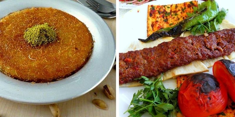 Kunefe & Adana Kebab