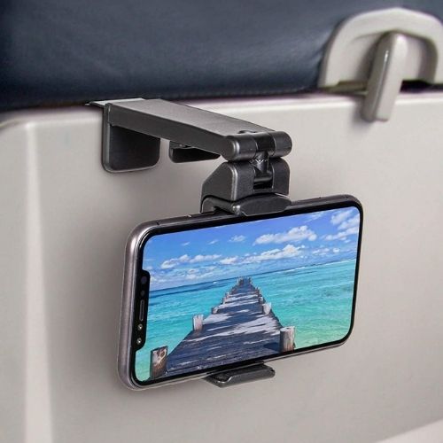 Phone stand for plane