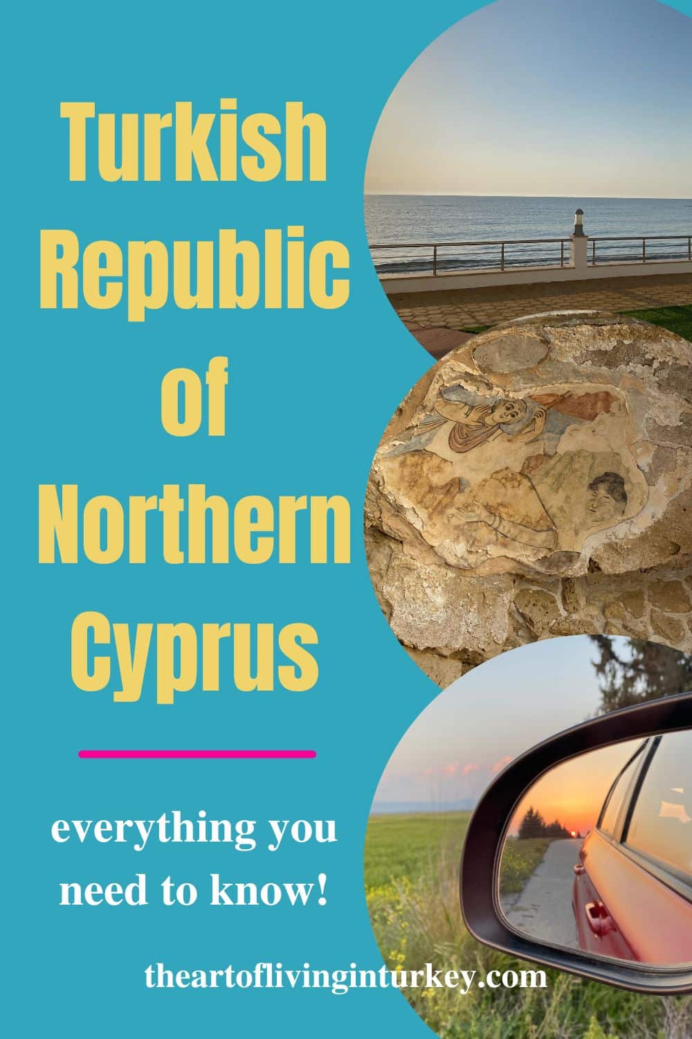 Pinterest pin - northen cyprus