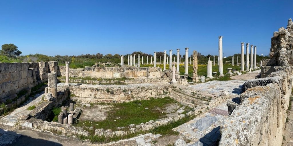 ruins at Laos on a clear sunny day