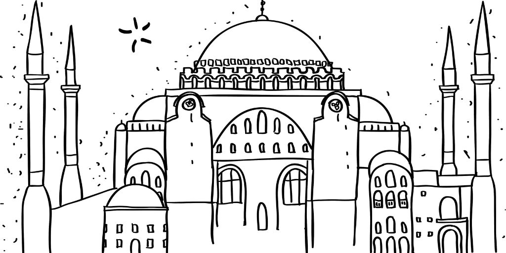 Hagia Sophia illustration