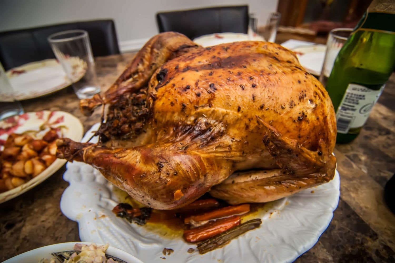 Thanksgiving Turkey on a platter - Does Turkey celebrate thanksgiving