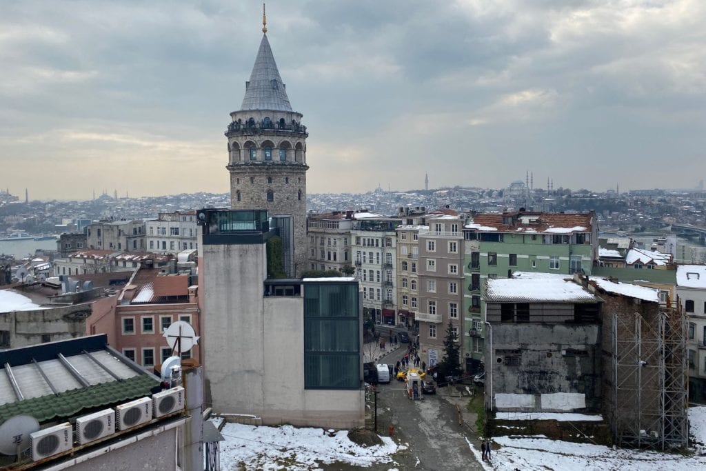 snowy ❄ . . . . #Istanbul #turkey #taksim #snow #love #life #guys