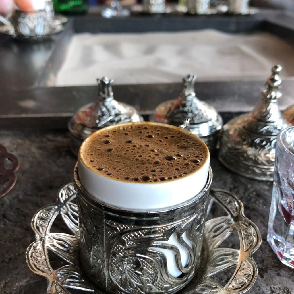 Ottoman Style Turkish Coffee Set