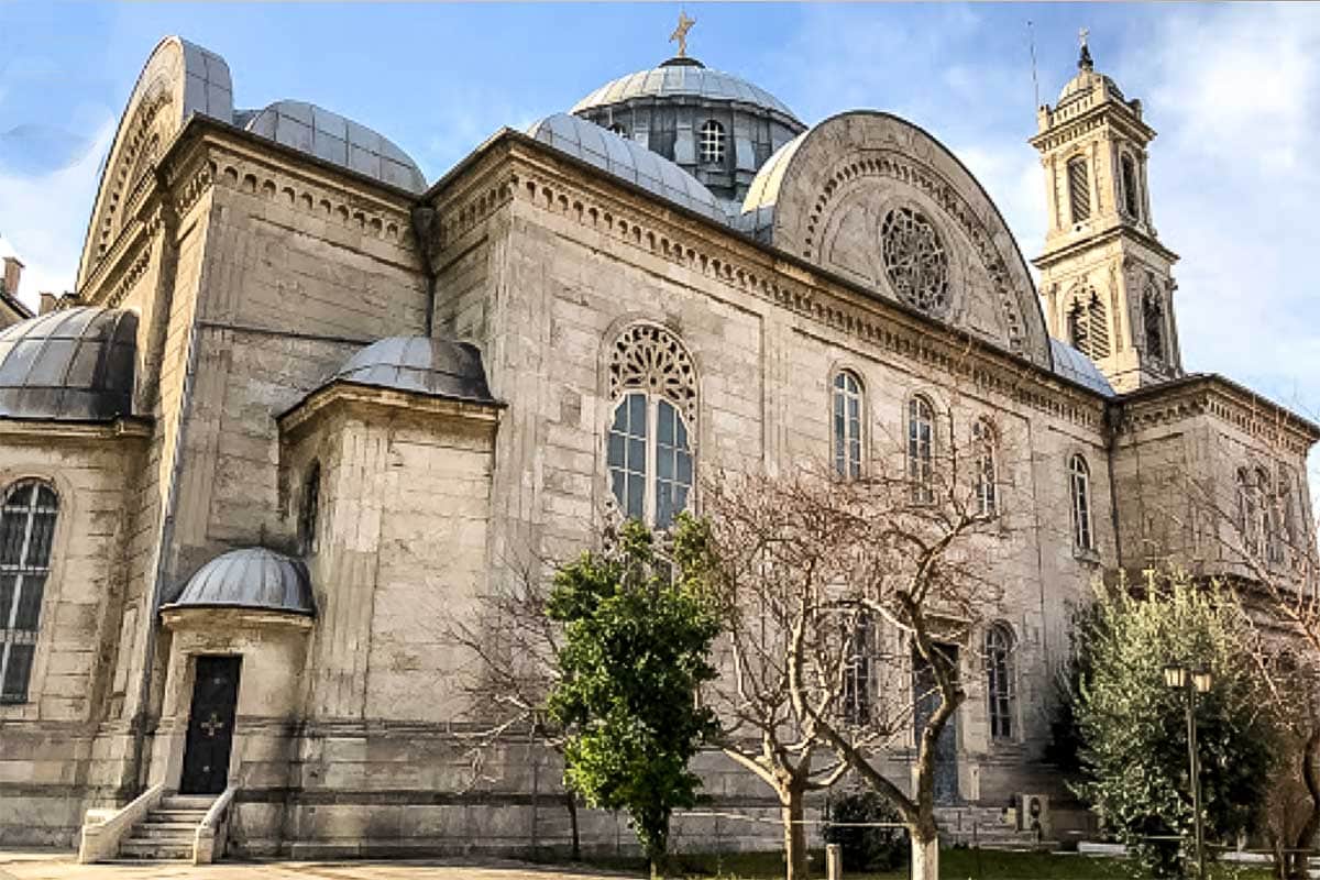 Hagia Triad Church one of the most interested churches Istanbul has to offer