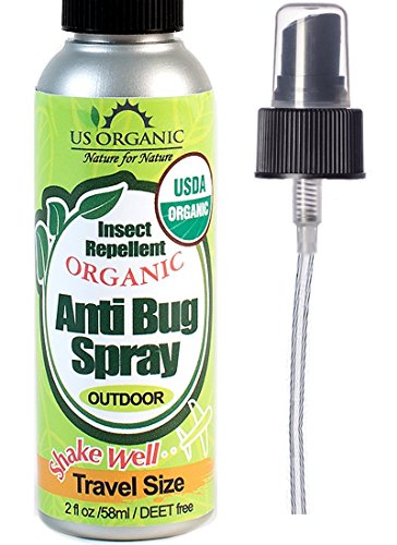 Travel size US Organic anti bug spray 