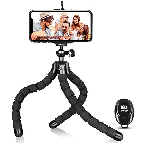 travel tripod with bendy legs that can wrap around objects and be used in nontraditional settings. 