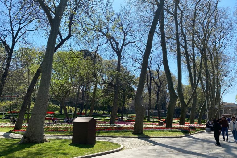 Istanbul in Springtime at the Gulhane Park